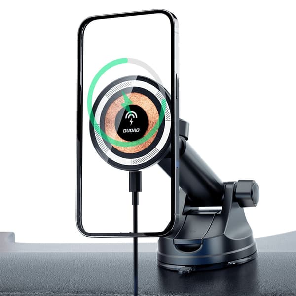 Magsafe 15W Trådløs Smartphone Holder til Bil - Sort