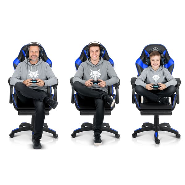 Sofotel Draknor II gamingstol sort og blå