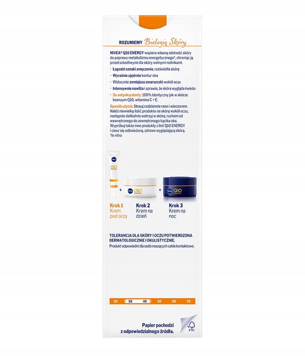 Nivea Q10 energi anti-rynk ögonkräm