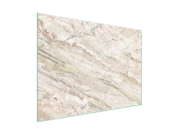GLASSKYDDSPLÅT FÖR SPIS 70x52 MARMOR