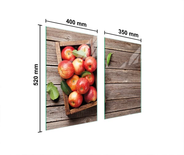 LASINEN SUOJALEVY LIEDELLE 75x52 OMENA