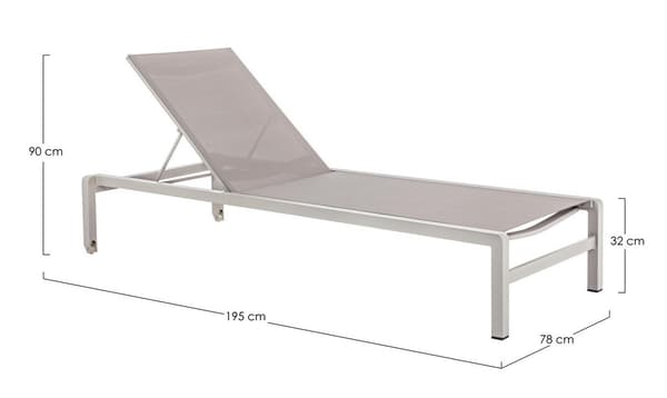 Kolli trädgårdsstol, grå