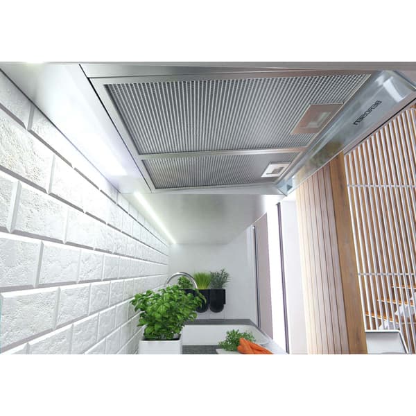 Emhætte til underskab - 60 cm absorbent Berdsen BE-10-A INOX