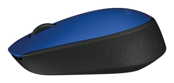 Logitech M171 Trådløs Mus RF Trådløs, 1000 DPI, Blå/Sort