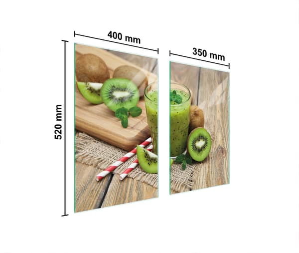 GLASSKYDDSPLÅT FÖR SPIS 75x52 KIWI
