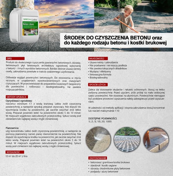 Specialchem Beton Basic 2L+2L Betonsæt