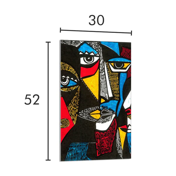 GLAS SKÆREBRÆT 30x52 Pop Art