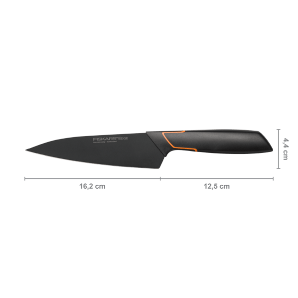 FISKARS EDGE Kockkniv för att hacka grönsaker och kött, vass, 15 cm