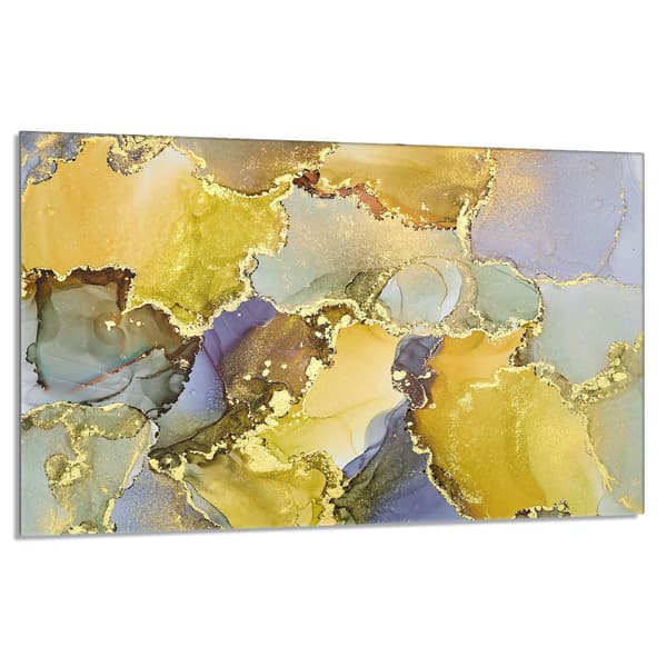 Skyddsplatta för spis i glas 80x52 marmor