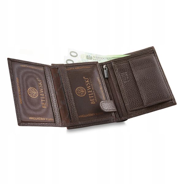 BPM-CF-62 C.BRAZ Herrplånbok LOUIS +CERTIFIKAT