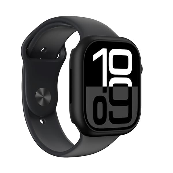 Apple Watch 46mm Minimal-urkasse - Sort