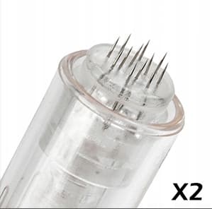 DERMA PEN Mikronåle Mesoterapi Sæt + 2 Dermapen Patroner