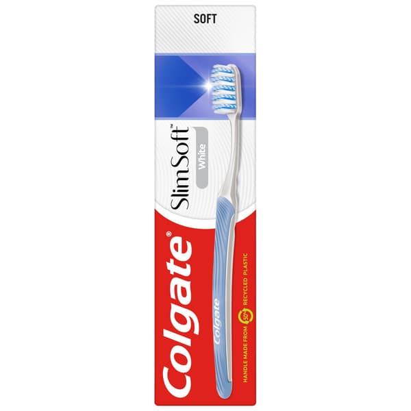 COLGATE Slim Soft White -hammasharja - pehmeä