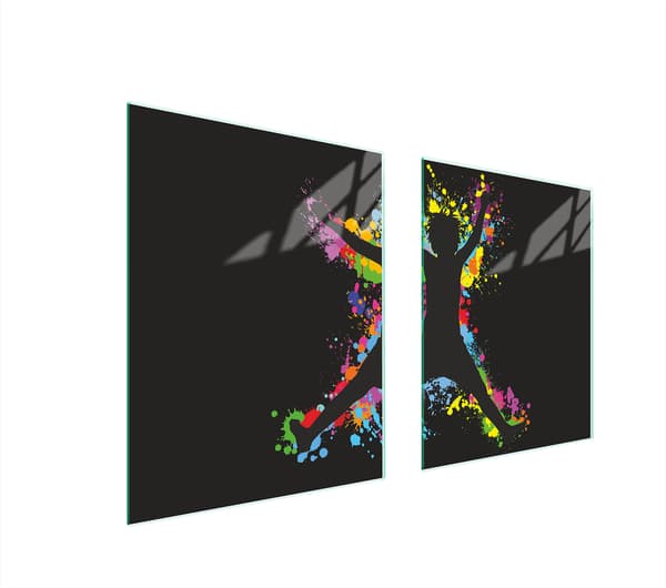 GLASBESKYTTELSESPLADE TIL KOMFUR 85x52 FUN