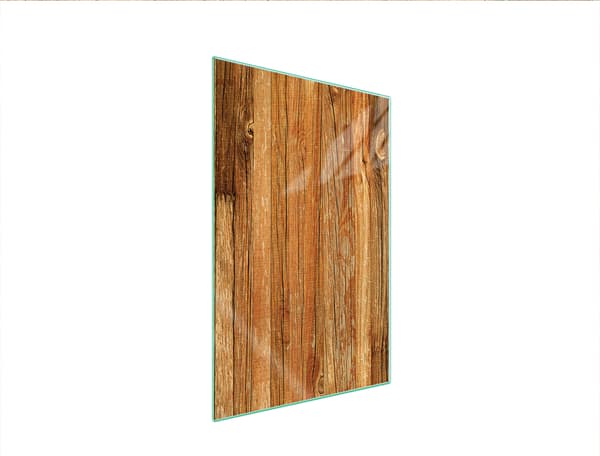 GLAS SKÆREBRÆT 35x52 TRÆ