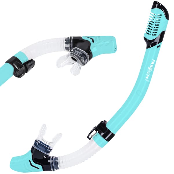 Snorkel med ventil - grön