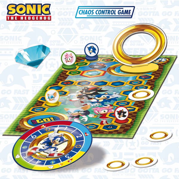 LISCIANI GIOCHI Sonic Chaos Control brädspel