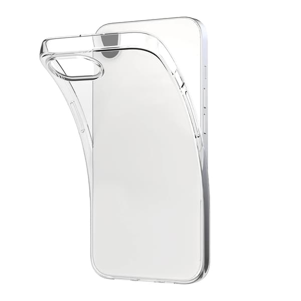 Silikonskal till iPhone 16 - transparent