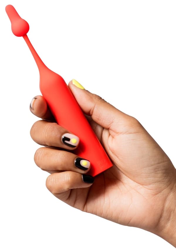 ROMP Mini Vibrator Med Två Olika Pop-Tips