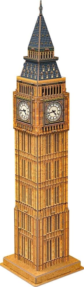 CUBIC Fun 3D-pussel Världsarkitektur KLOCKA Big Ben 44 bitar C094h