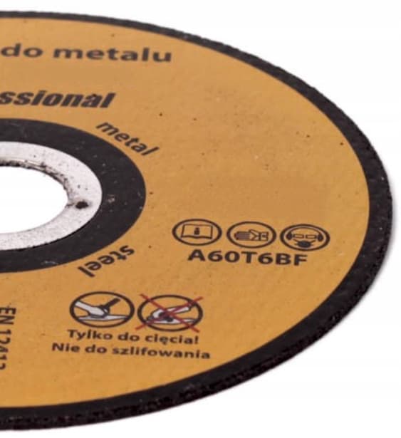 Metalskive flad 115/3,0 PL