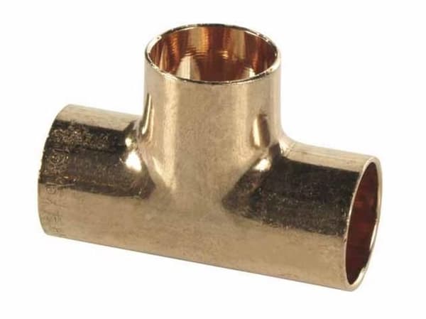 BESCO 15 mm kobber T-koppling rør