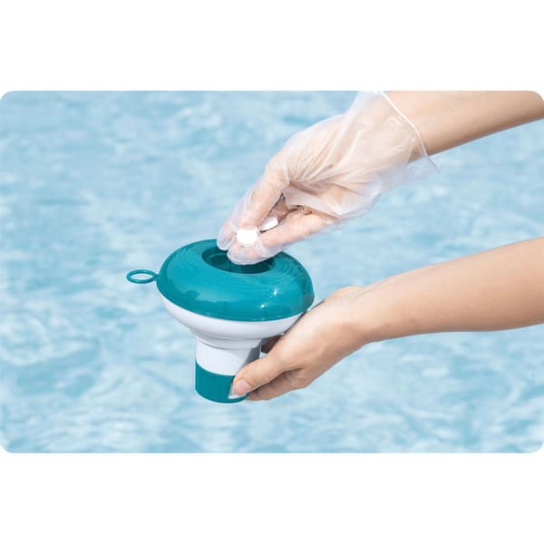 Lille poolflyder, Bestway 58210 kemikaliedispenser til pool