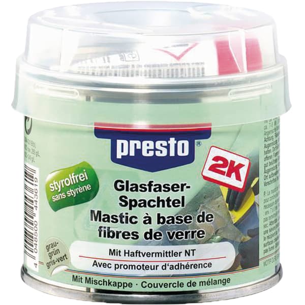 Styrenfri glasfiberspackel 250 g