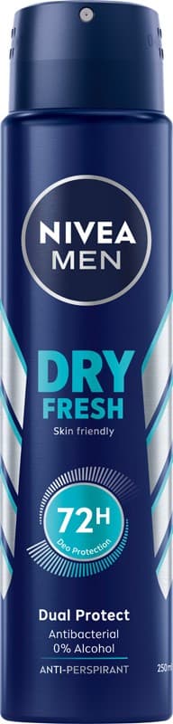 Nivea Deodorant DRY FRESH mäns spray 250ml