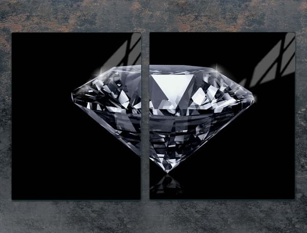 GLASSKYDDSPLÅT FÖR SPIS 85x52 DIAMANT