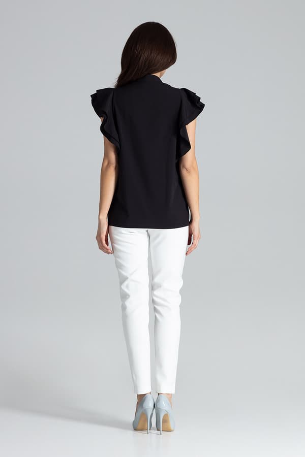 Blus K482 sort medium