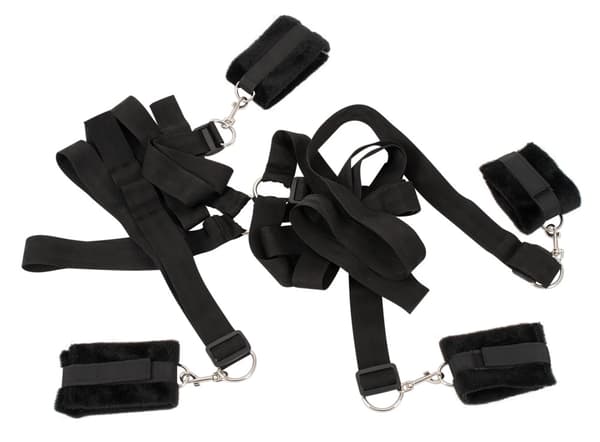 Bad Kitty Bondage Set Remmar för Sängen