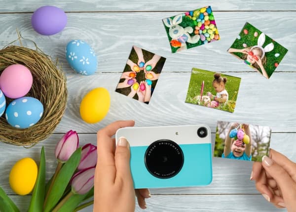 Kodak PRINTOMATIC Instant Print-kamera, 2x3'', Blå