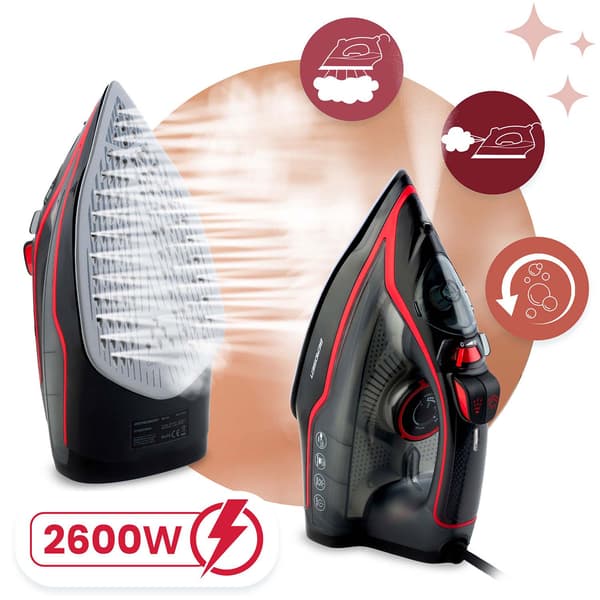 Ångstrykjärn 2600W Berdsen BD-331 keramisk beläggning vertikal drift