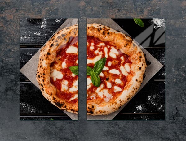 GLASSKYDDSPLATTA FÖR SPIS 70x52 PIZZA