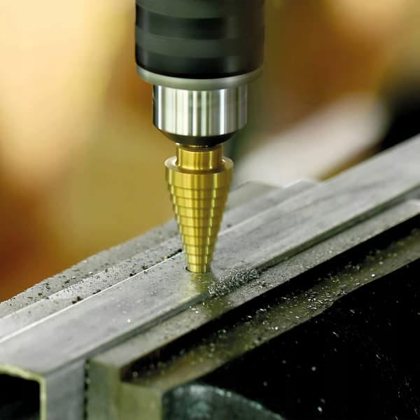 HSS trinkonusbor 4-20mm HEX til metal