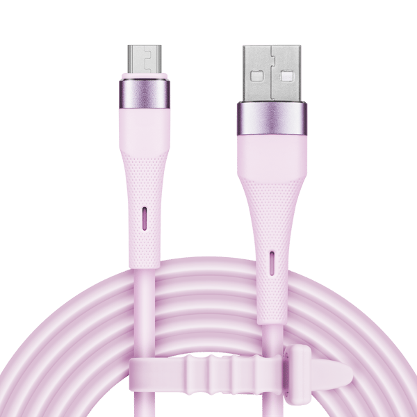 Kruger&Matz Basic USB til microUSB kabel 1m silikon 12W