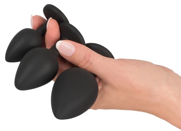 Black Velvets 4-delat analduschset