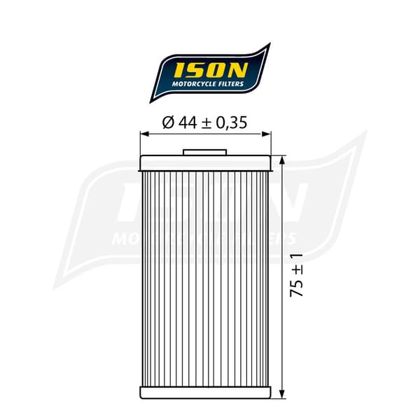 ISON-öljynsuodatin ISO562