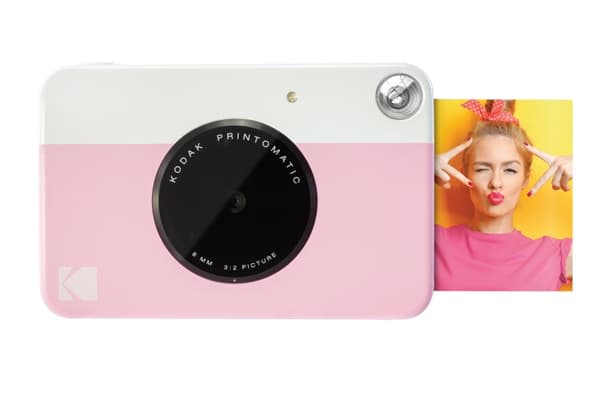 Kodak PRINTOMATIC Instant Print-kamera, 2x3'', lyserød