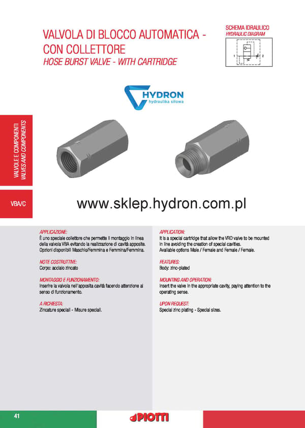 Revnet rørventilmuffe vuba/VBA 1/2"