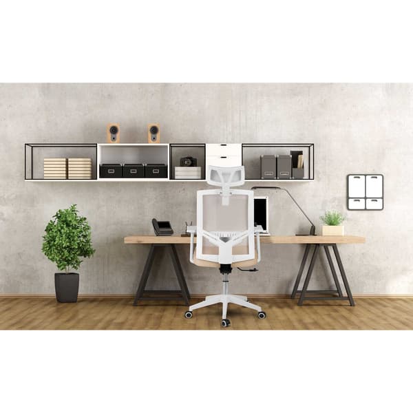Sofotel Rotar kontorsstol i mikronät, beige