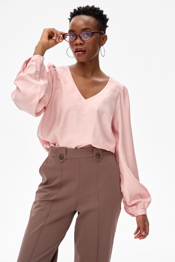 Sofie Pudderrosa Damebluse Sofie Pudderrosa Damebluse 36