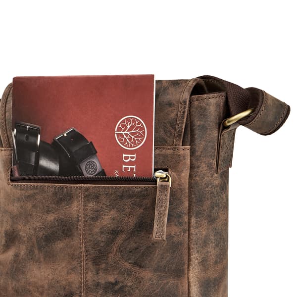 TBG-HT-107 BRUN HUNTER Herrväska +CERTIFIKAT