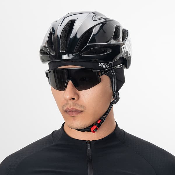 Vendbar vintercykelkasket, størrelse 54-61 cm - sort