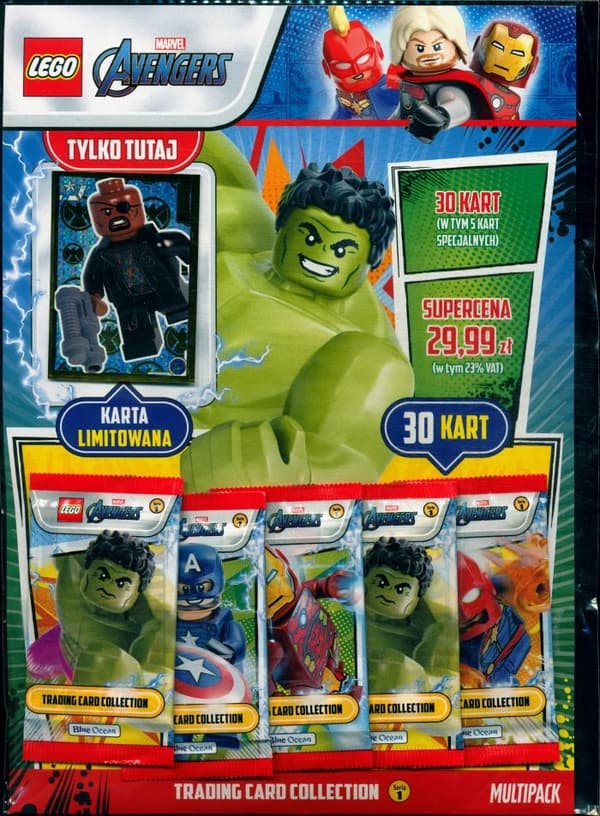 Lego Marvel Avengers Multipack Poser Samlerkort