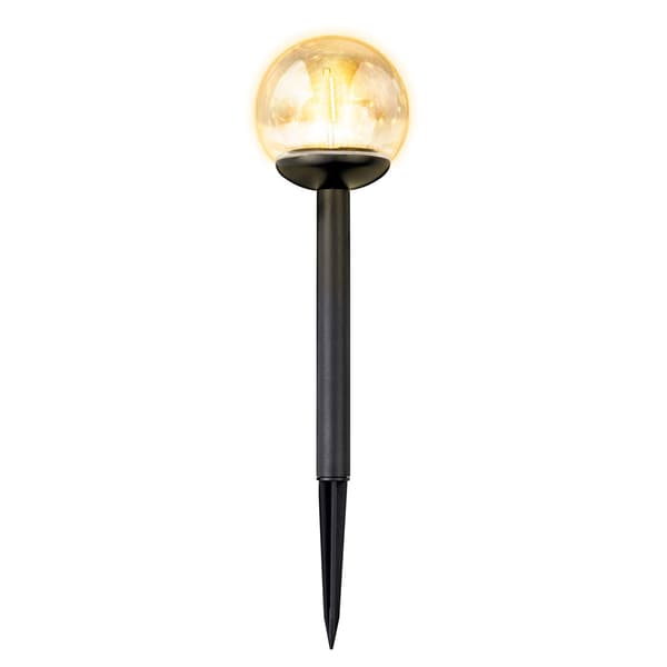 Solcellelampe, transparent kugle, 4 stk. Ilumen LS-103