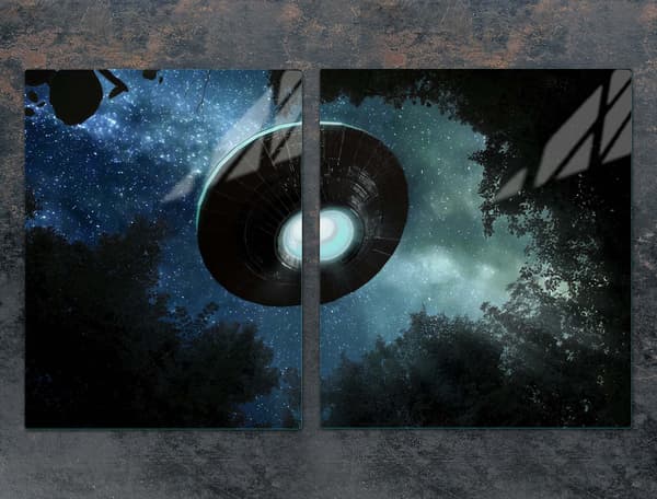 GLASBESKYTTELSESPLADE TIL KOMFUR 85x52 UFO