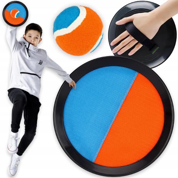 Velcro-spilfangstbold KASTE- OG FANGESTADDER BOLD UDENDØRS SPILfanger