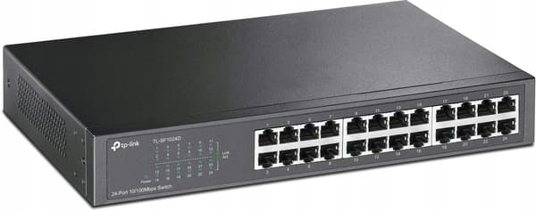 TP-Link TL-SF1024D 24x10/100 ohanterad switch